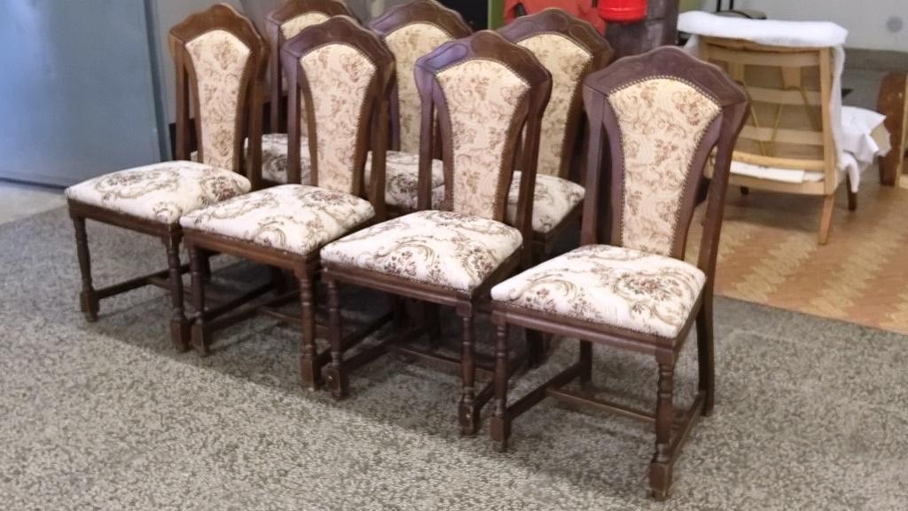 čalounění starožitných židlí